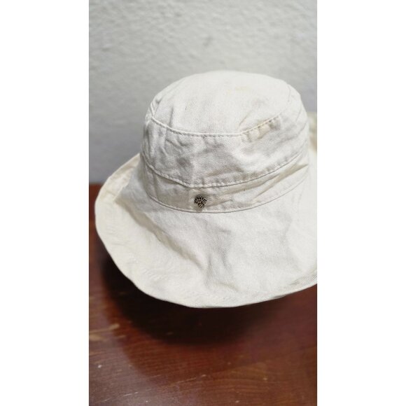 Tommy Bahamas Women's Ivory Wide-Brim Cotton Bucket Hat Size one size - Picture 3 of 7
